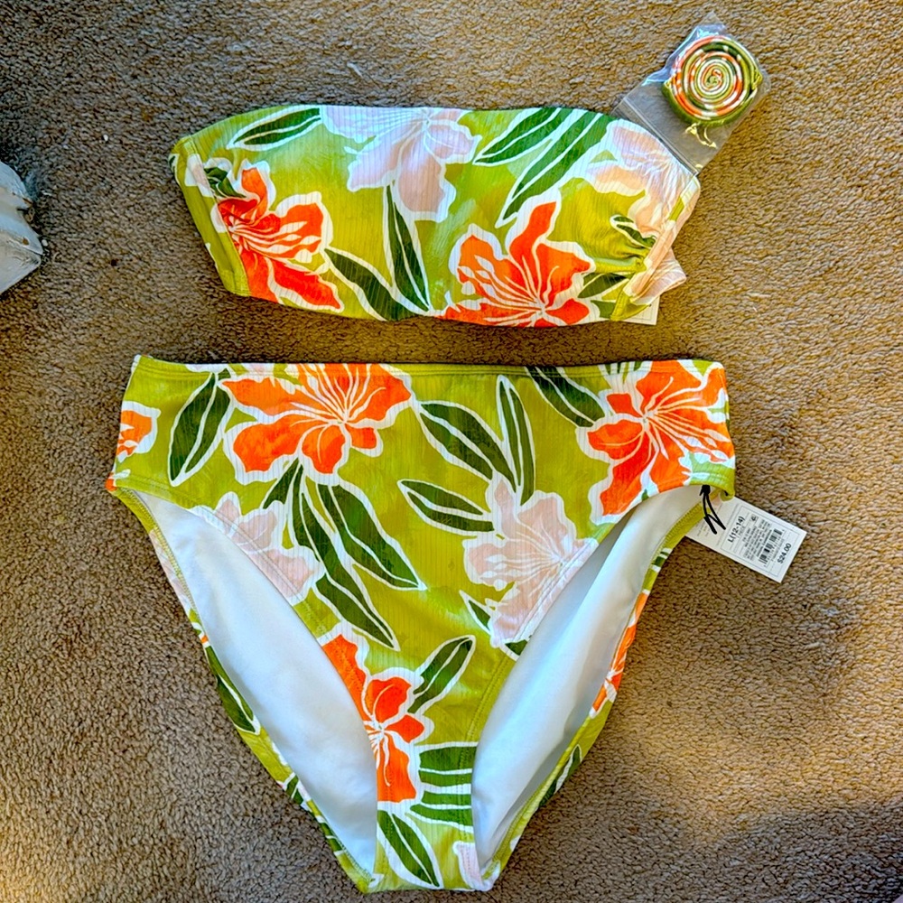 NWT tropical bathing suit